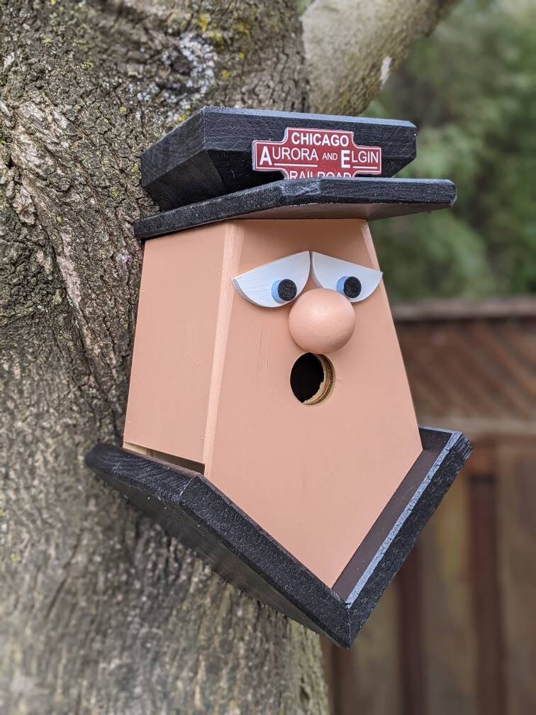 Birdhouse (Train Conductor)