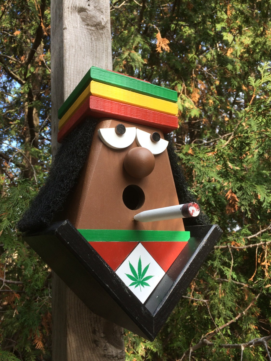 Jamaican Lovers Birdhouse