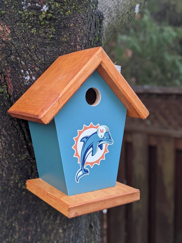 Miami Dolphins Birdhouse/Feeder Sports