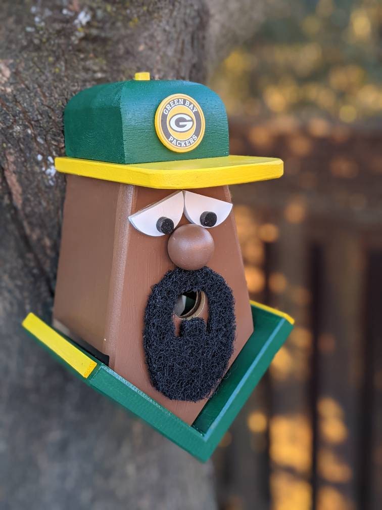 Green Bay Packers Player Birdhouse