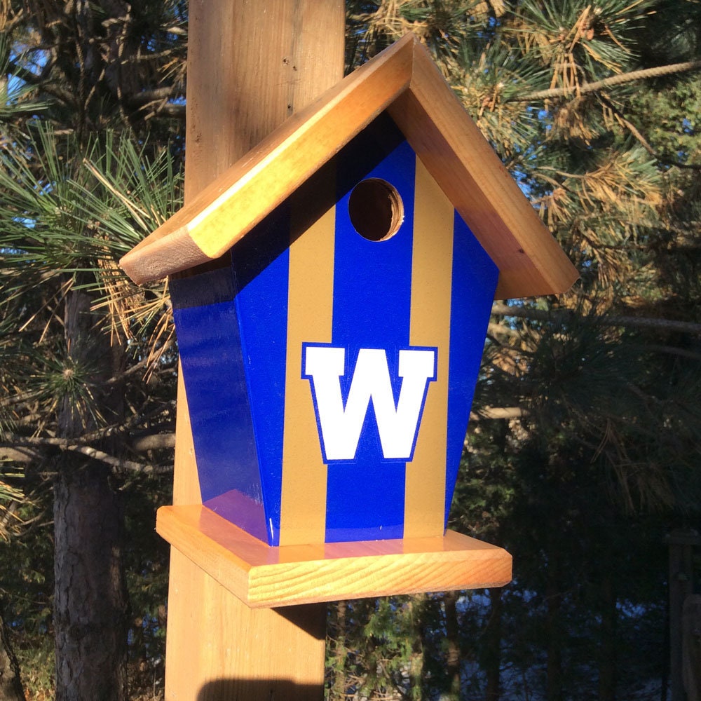 Winnipeg Bombers Birdhouse (Sports)