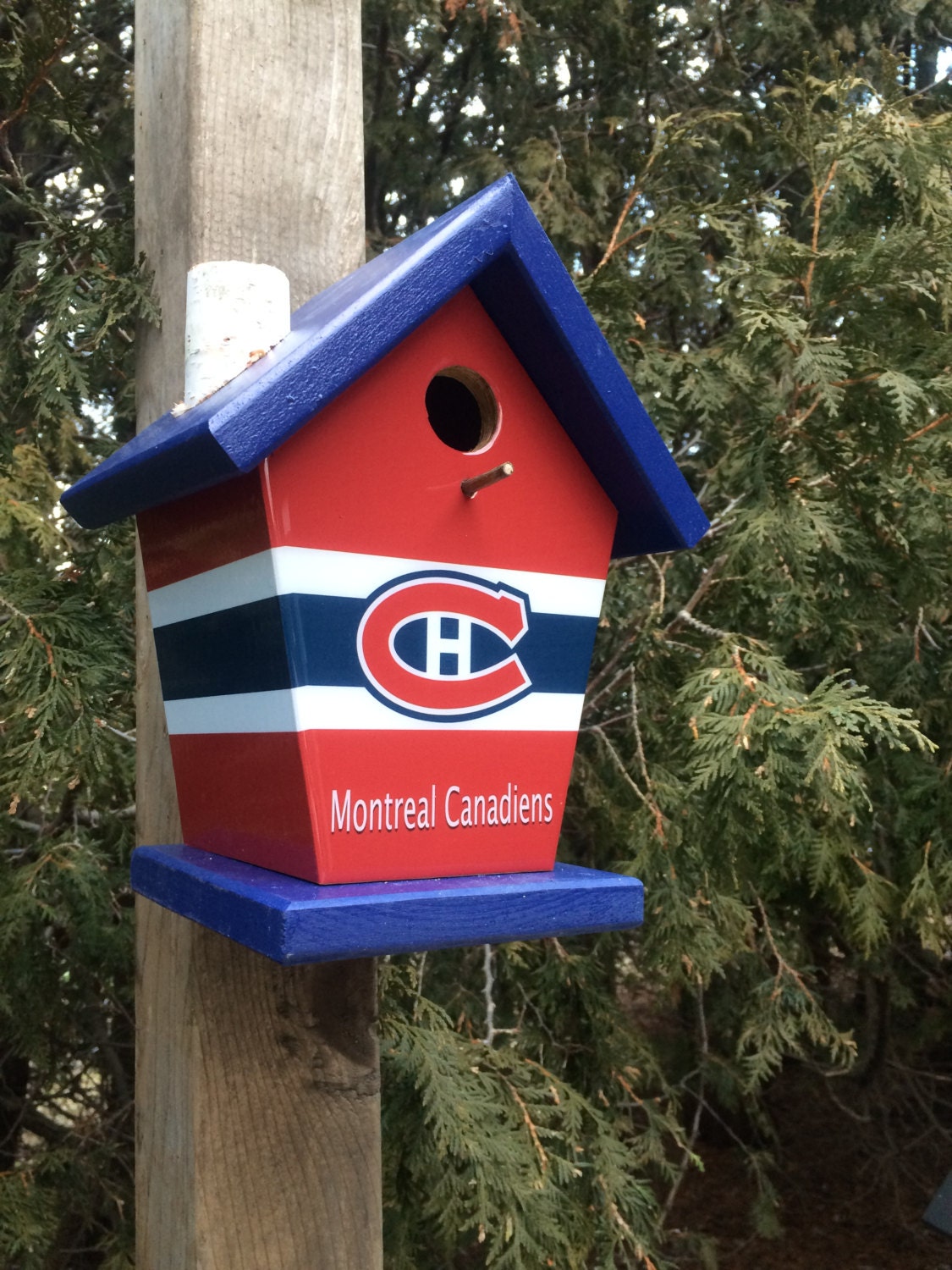 Montreal Canadiens (Blue Roof) Birdhouse Sports