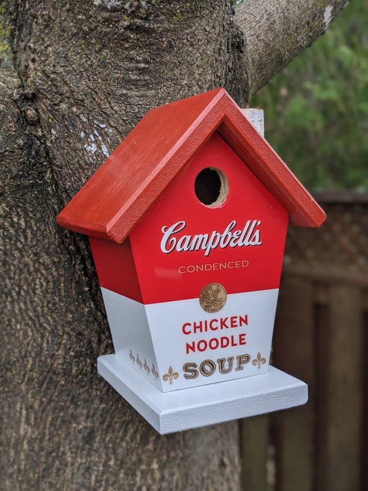 Campbell Soup Birdhouse