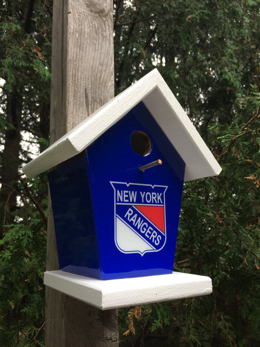 New York Rangers Birdhouse