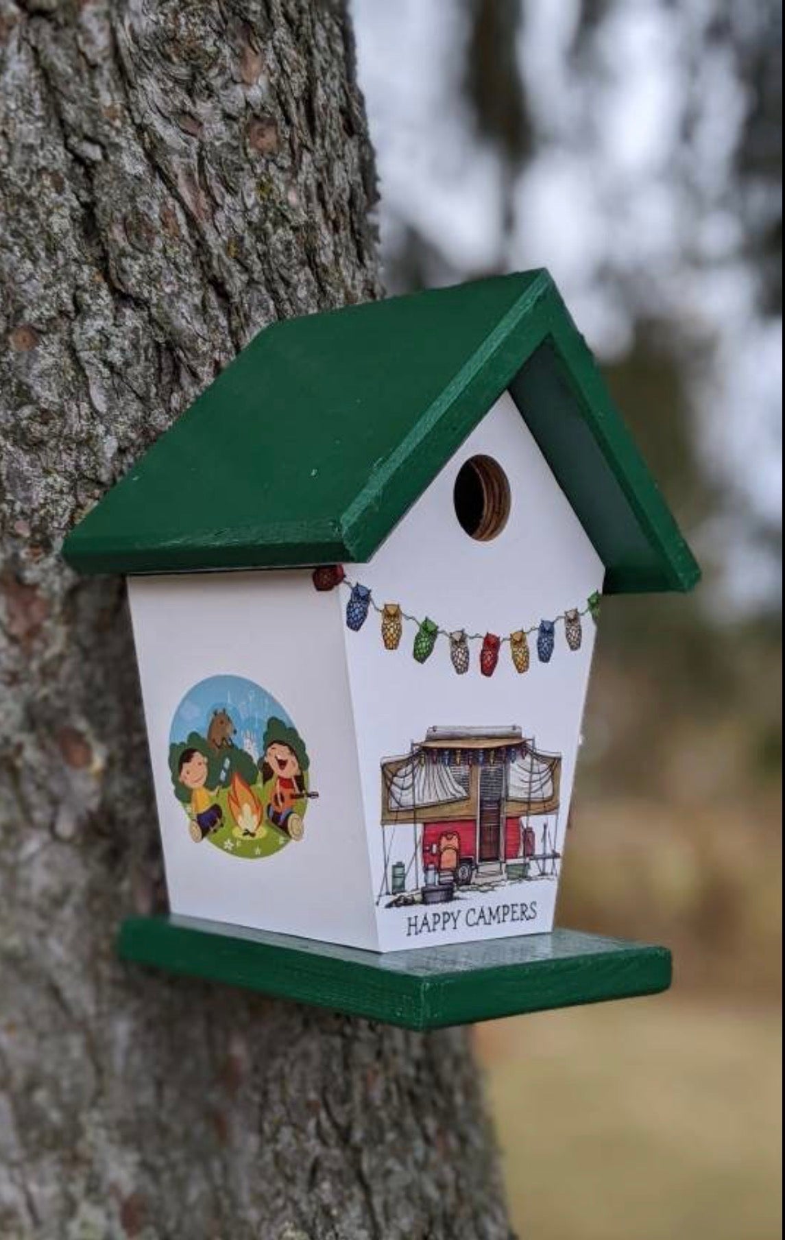 Camping Lovers Birdhouse
