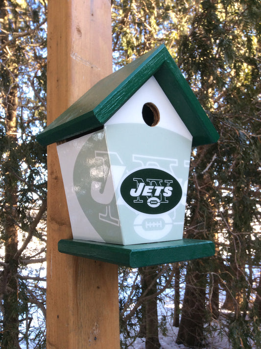 New York Jets Birdhouse