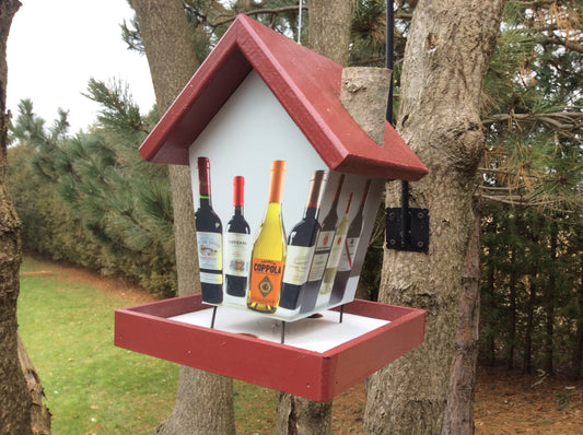Wine Lovers Bird Feeder