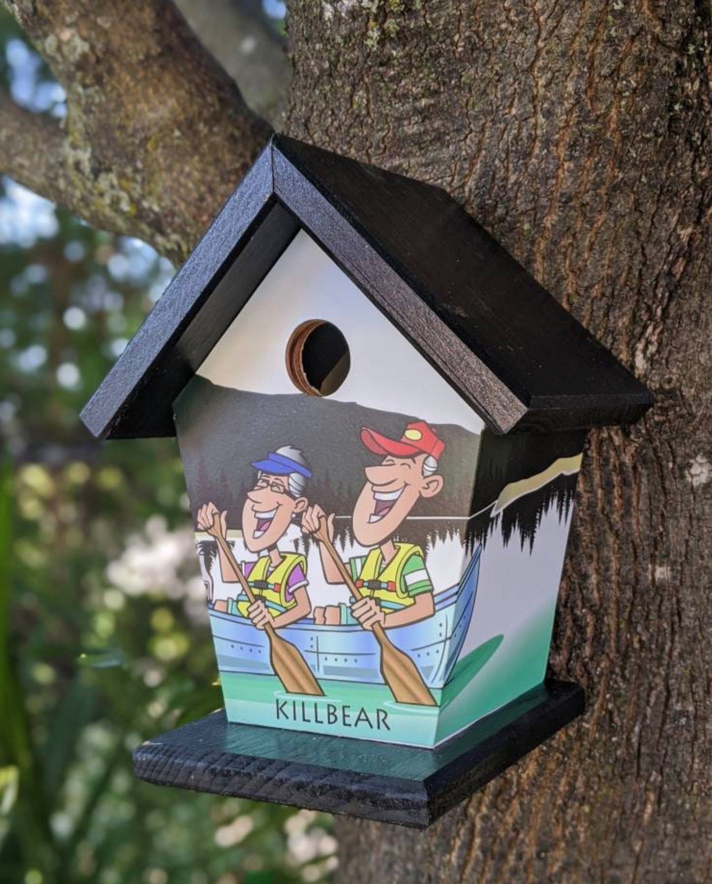 Camping in Kilbear Birdhouse