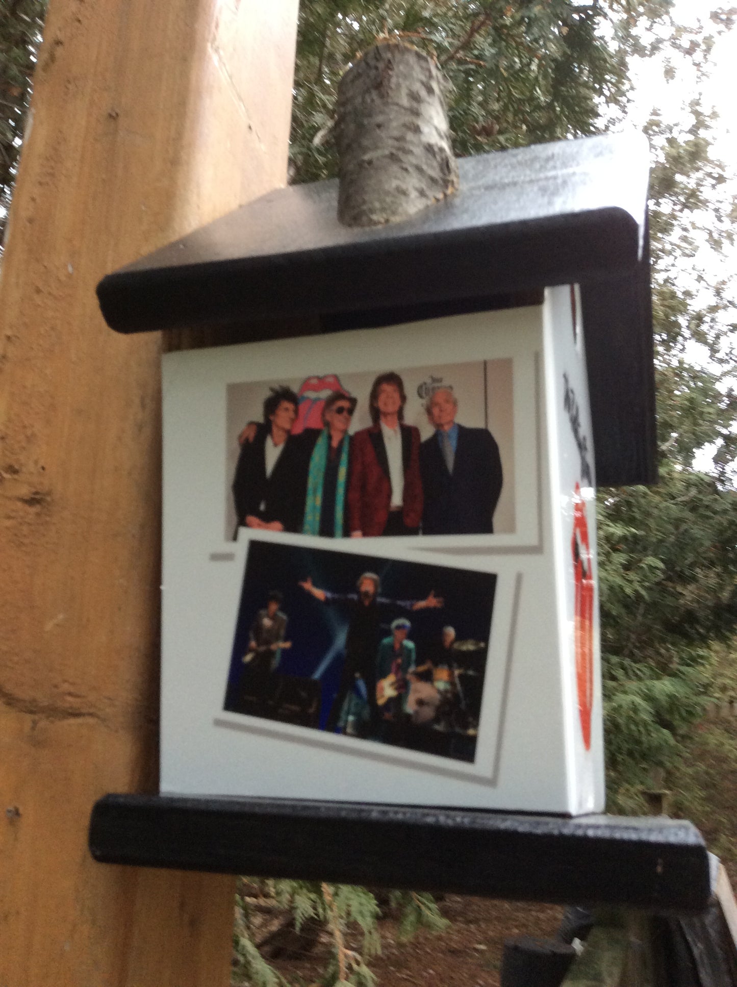 Rolling Stones Birdhouse