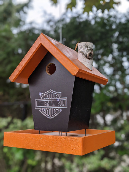 Harley Davidson bird feeder