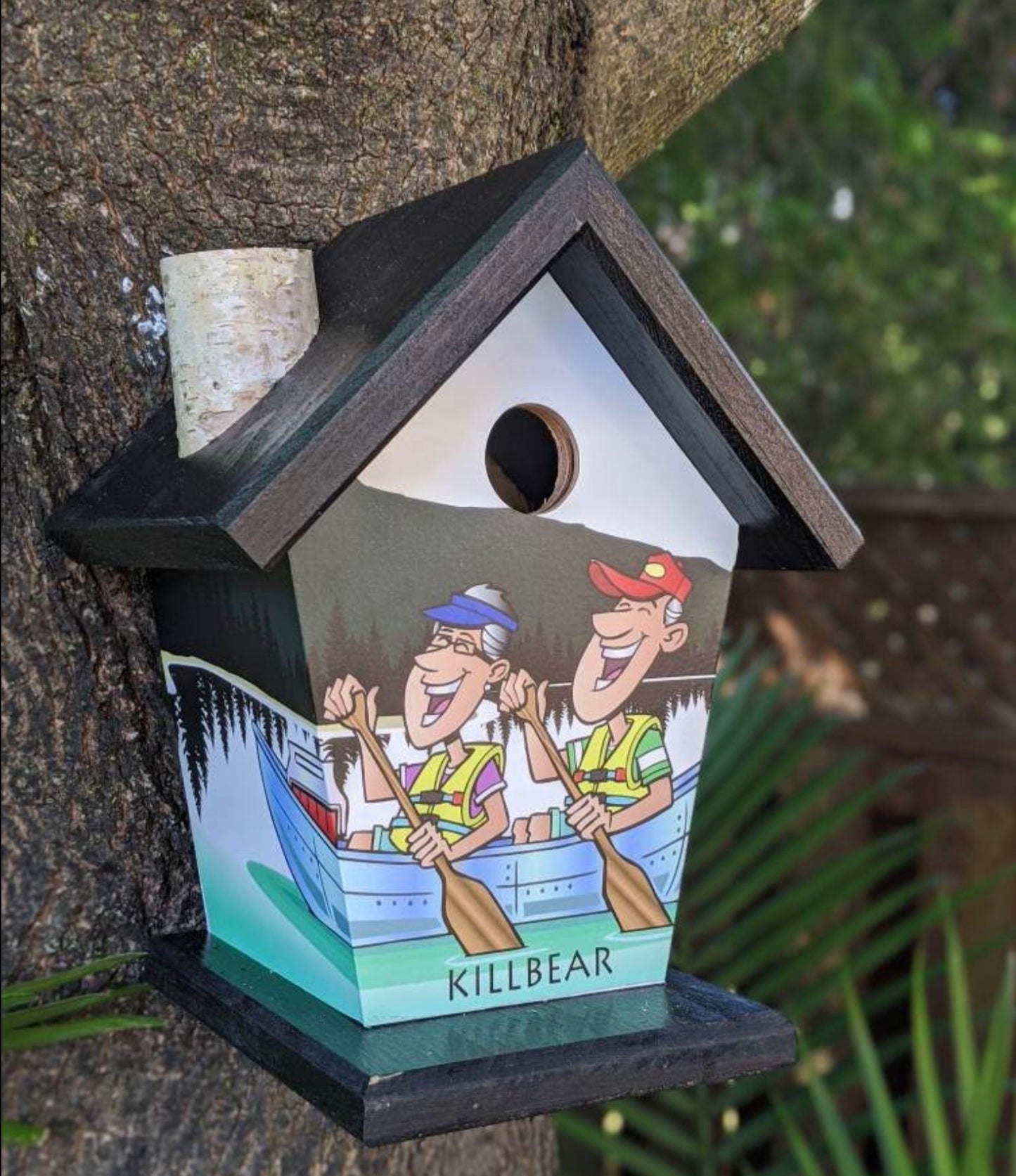 Camping in Kilbear Birdhouse