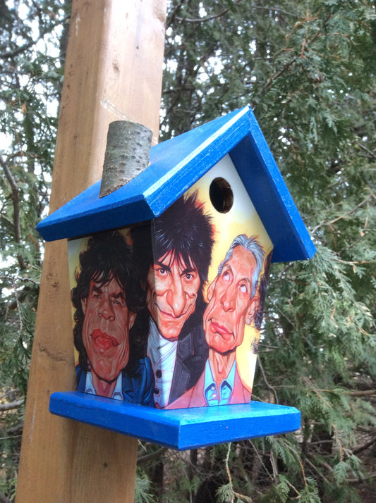 Rolling Stones Birdhouse