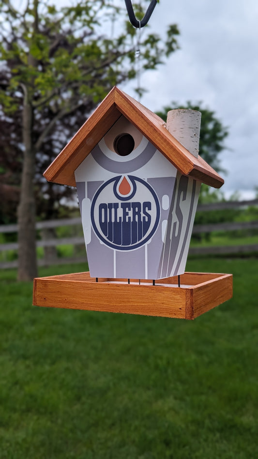 Edmonton Oilers Bird Feeder Sports