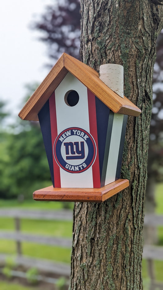 New York Giants Birdhouse Sports