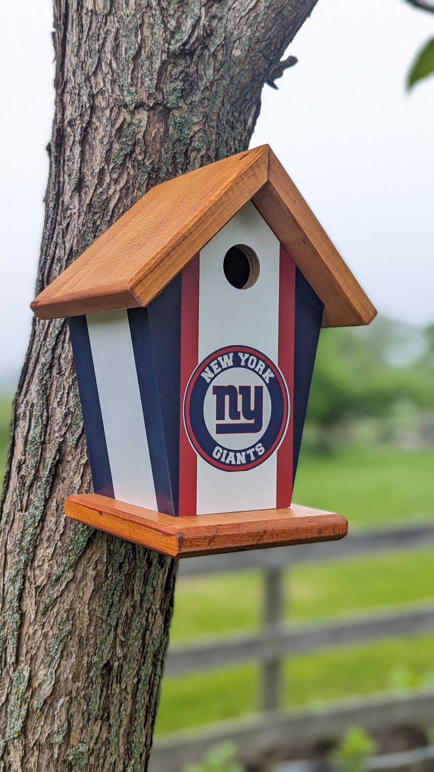 New York Giants Birdhouse Sports