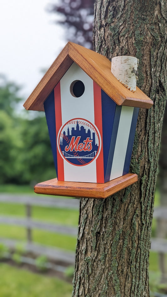 New York Mets Birdhouse