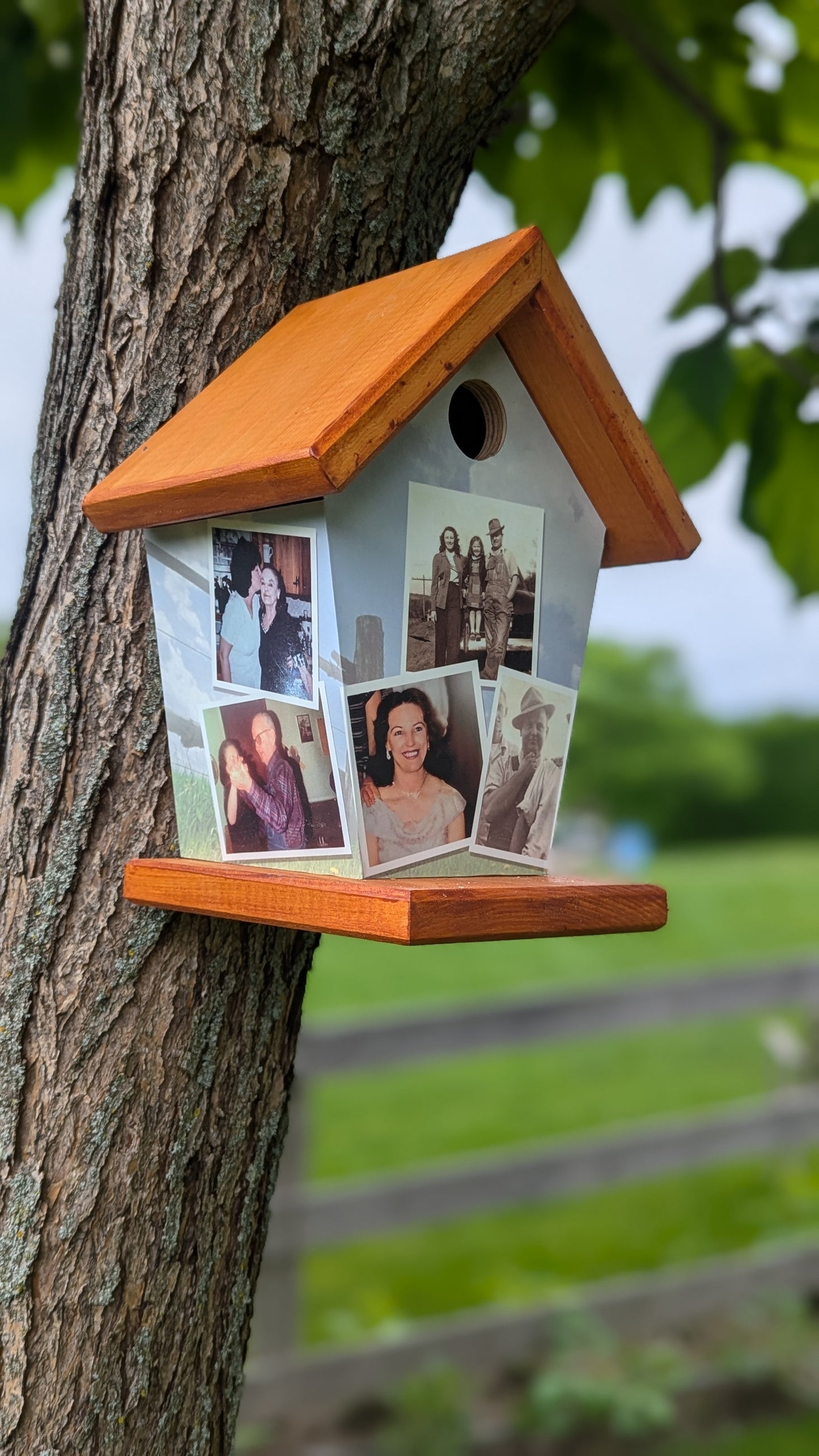 Personalized Photo Birdhouse