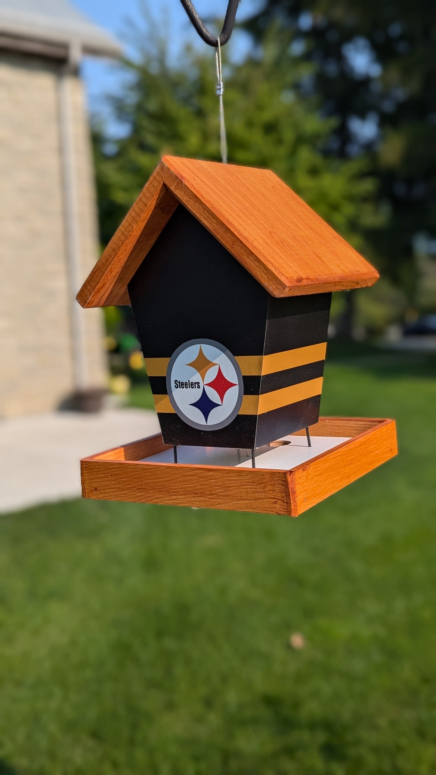 Pittsburgh Steelers Bird Feeder Sports