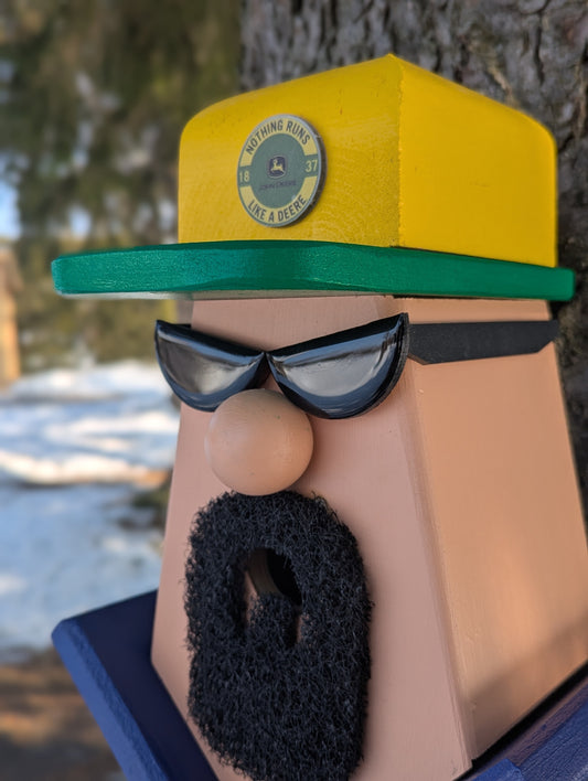 Guy with goatee and  sun glasses Birdhouse