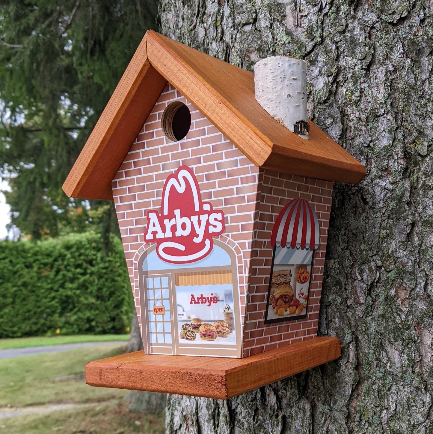 Arby's Birdhouse/Feeder