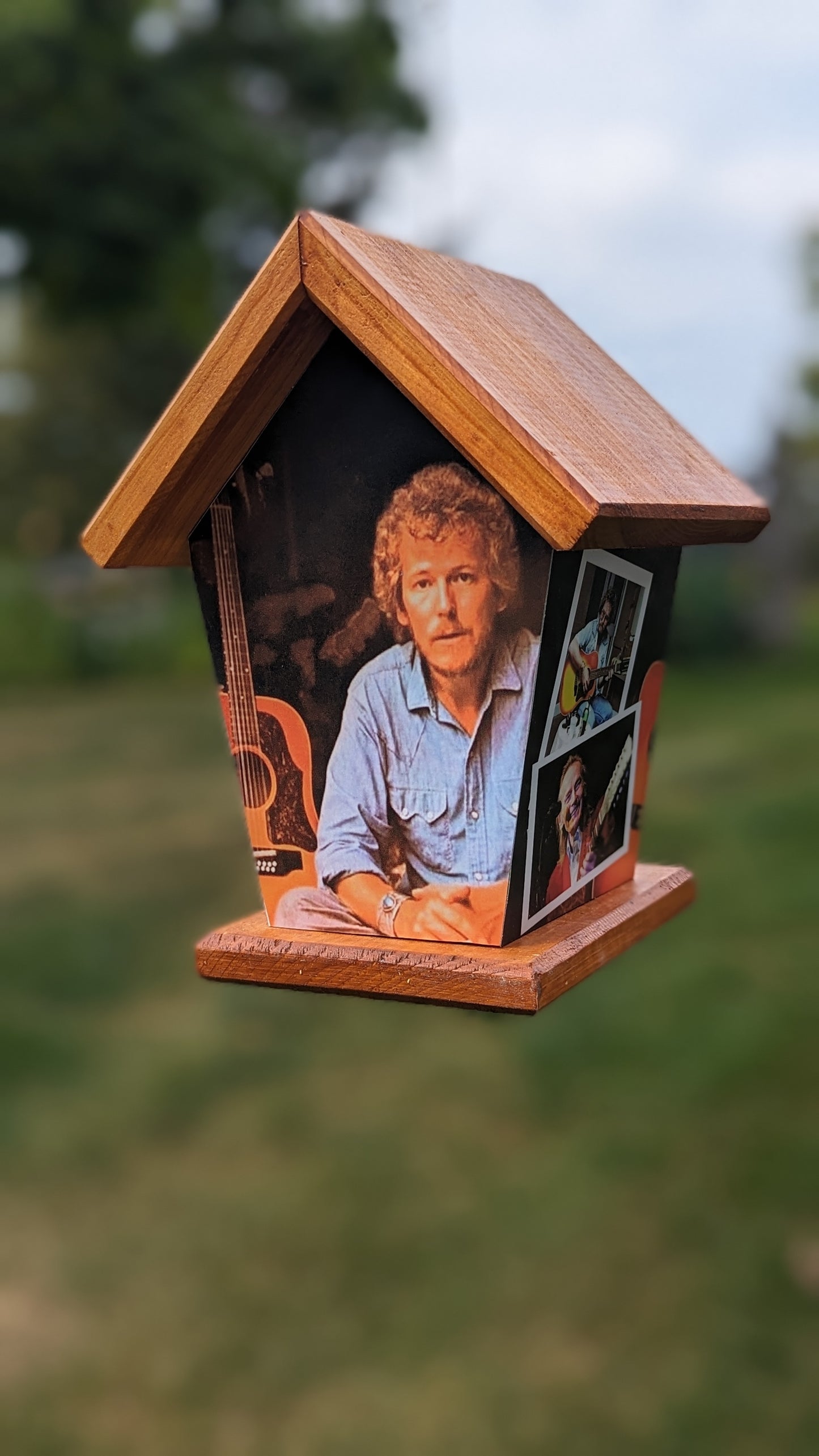 Gordon Lightfoot four-sided Birdhouse