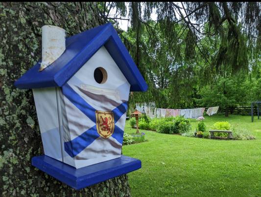 Nova Scotia flag Birdhouse