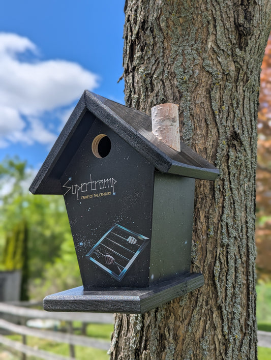 Supertramp crime of the century birdhouse