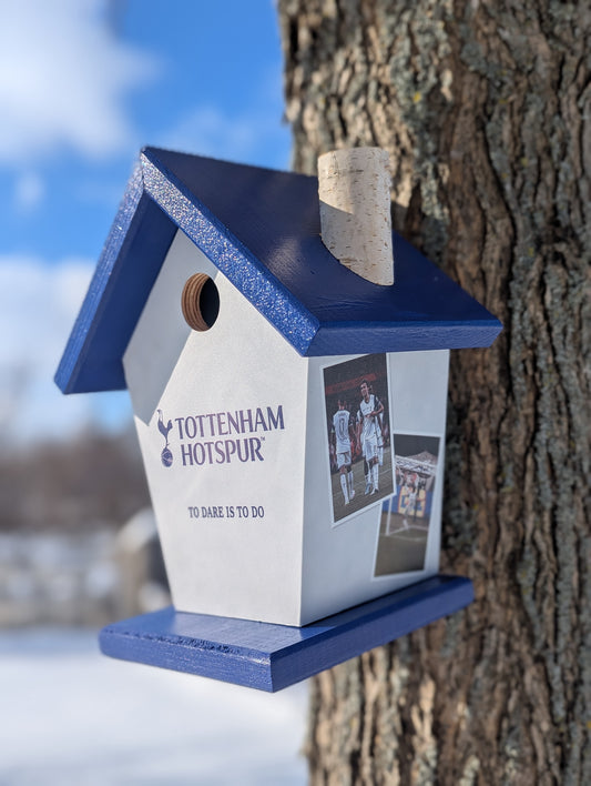 Tottenham Hotspurs personalized birdhouse
