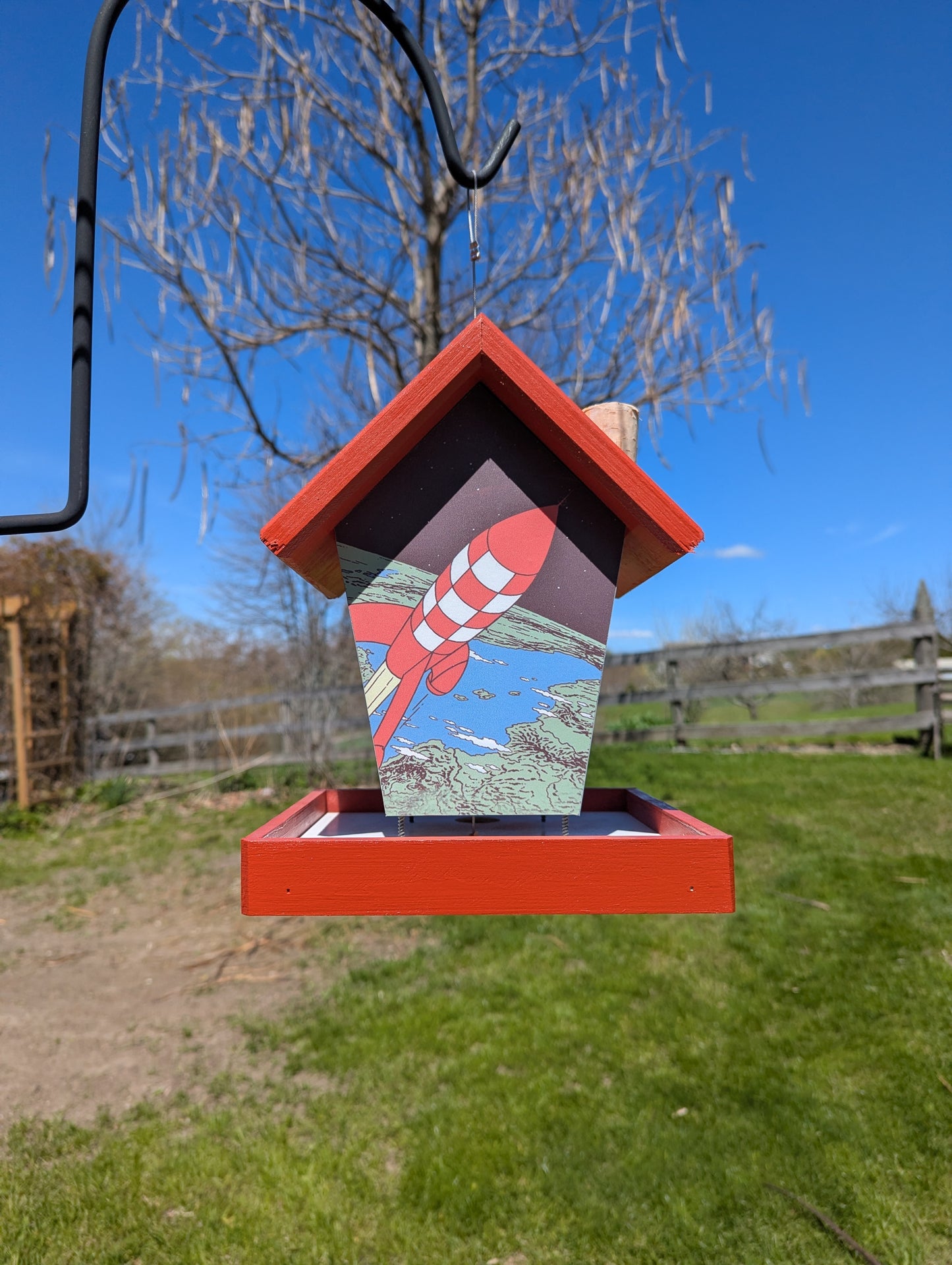Tintin Personalized Bird Feeder