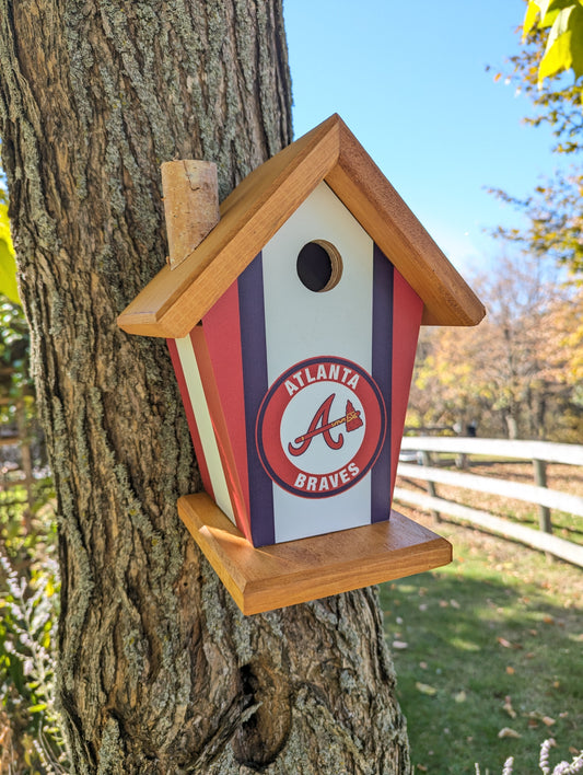 Atlanta Braves Birdhouse