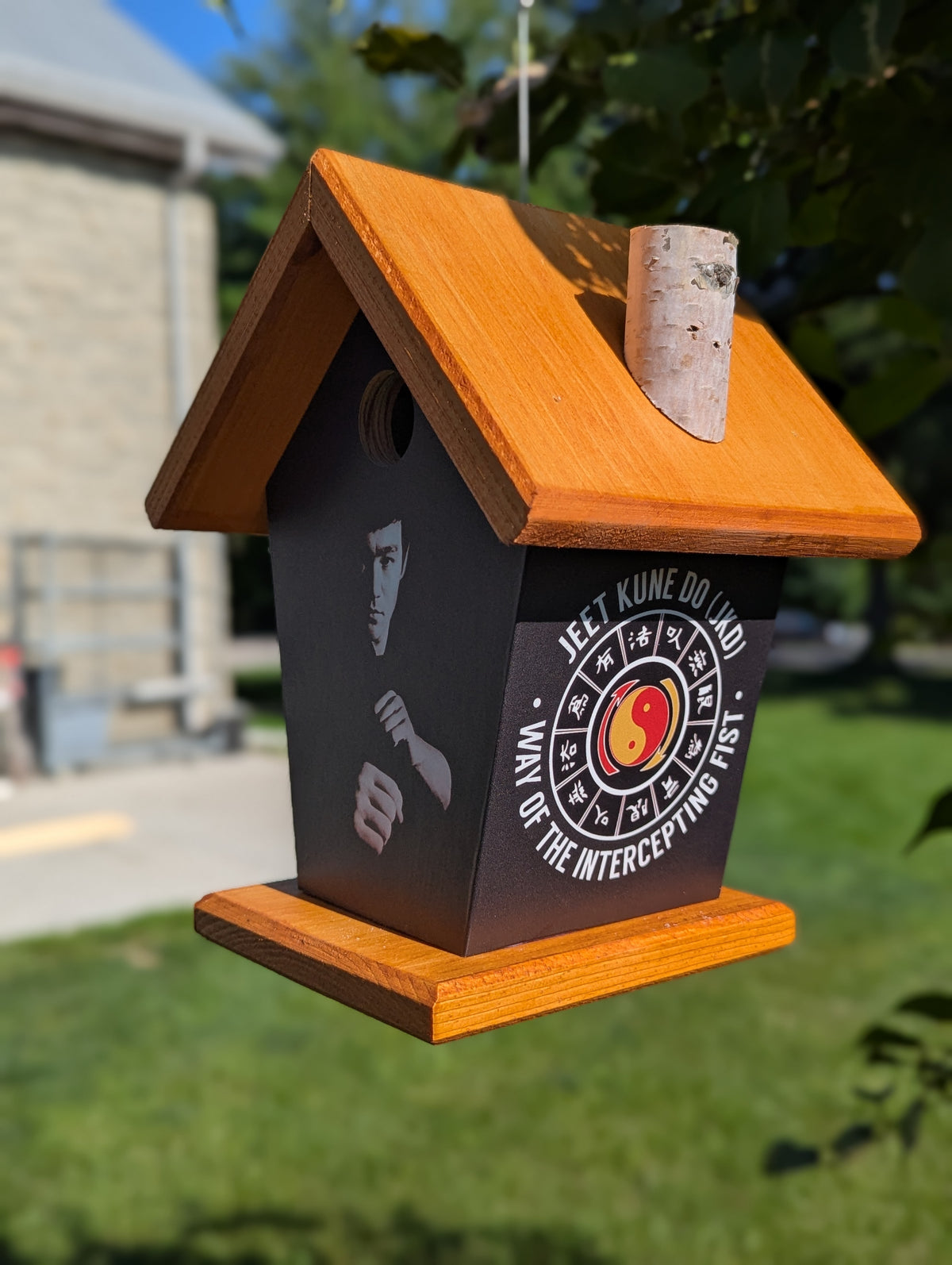 Bruce Lee Birdhouse