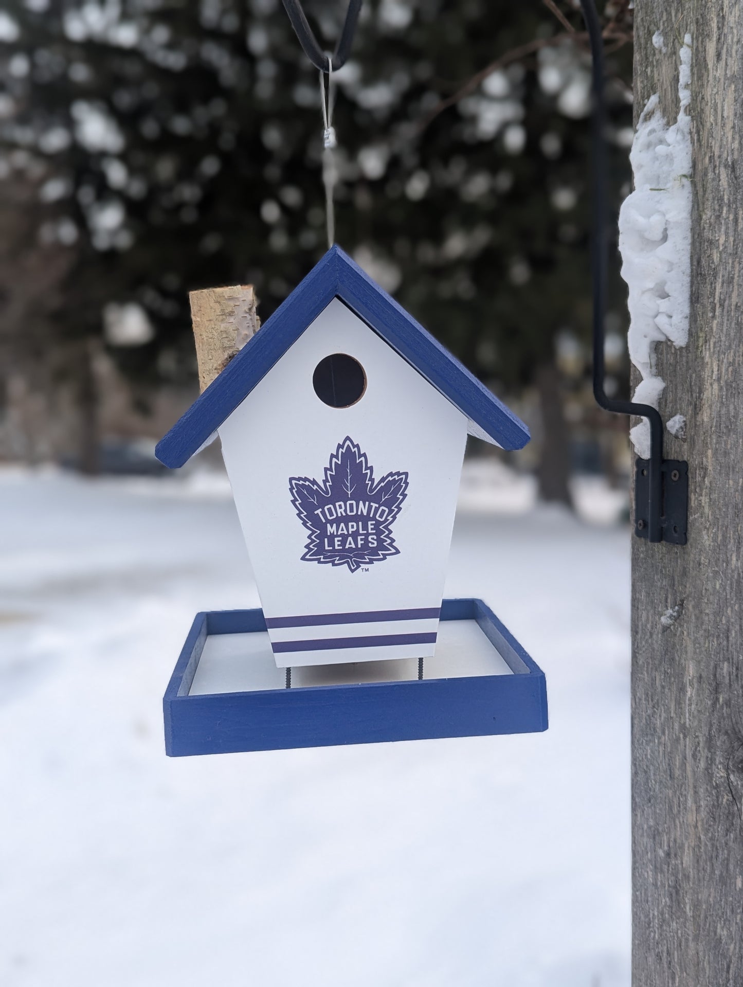Toronto Maple Leafs Birdfeeder/Birdhouse