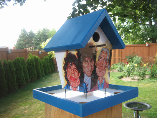 Rolling Stones Music Bird Feeder