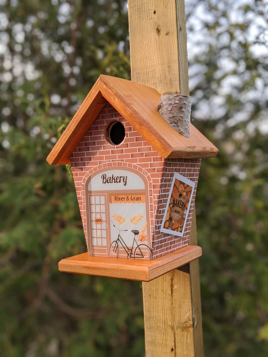 Little Bakery Birdhouse