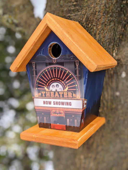 Movie Lovers Birdhouse