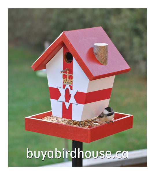 Hand Of Ulster Bird Feeder