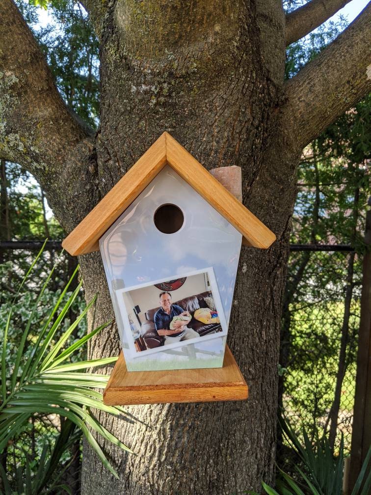 Personalized Photos Birdhouse ( 3 Images)