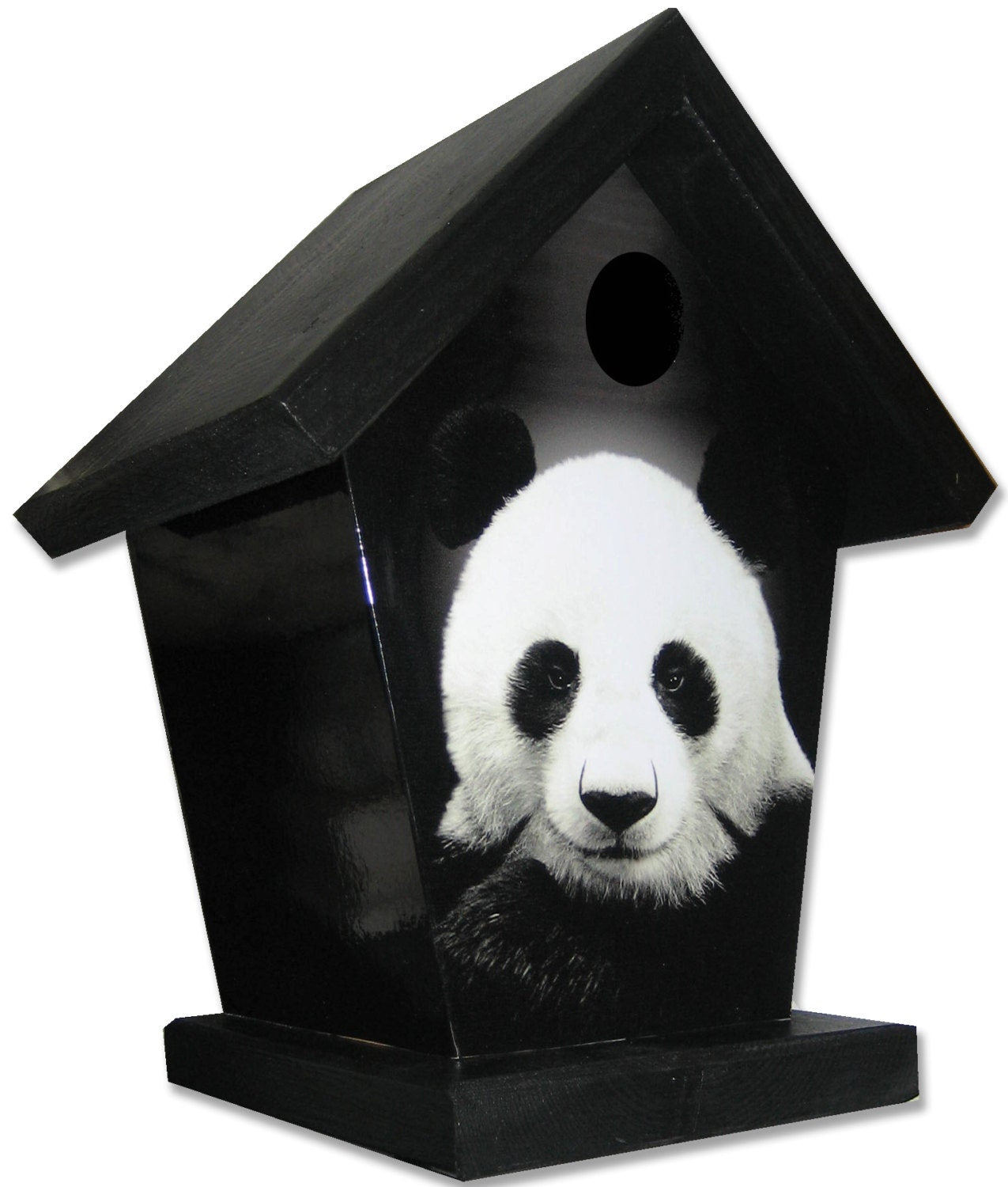 Panda Birdhouse/Feeder