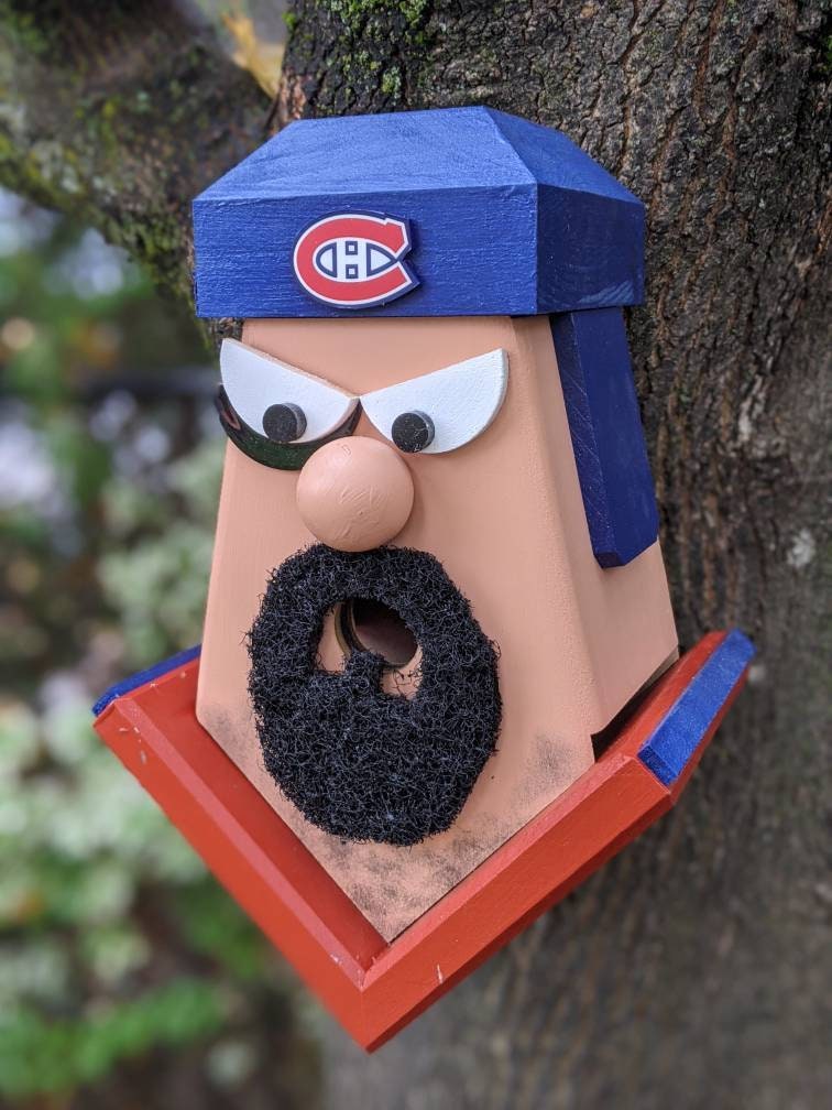 Montreal Canadiens Players with a Goatee Birdhouse