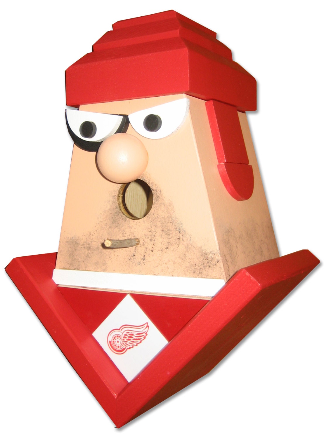 Detroit Red Wings Player Birdhouse