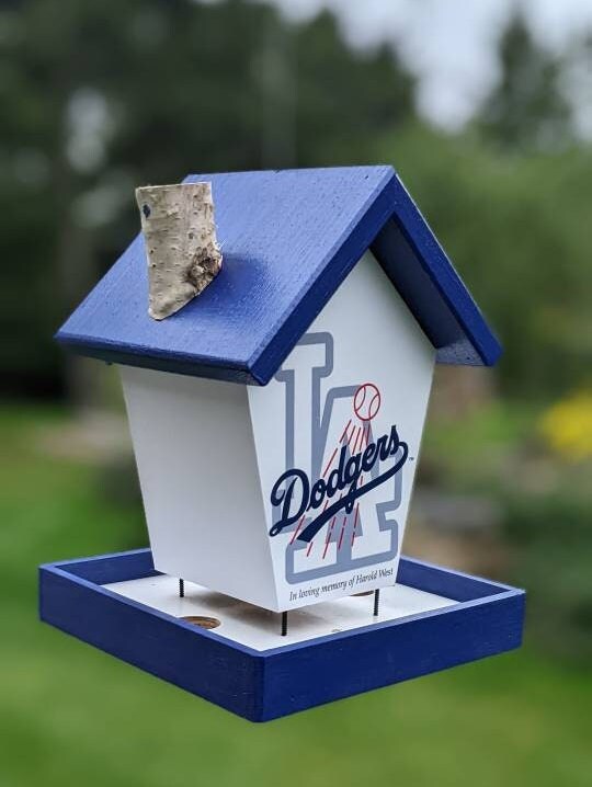 LA Dodgers Bird Feeder