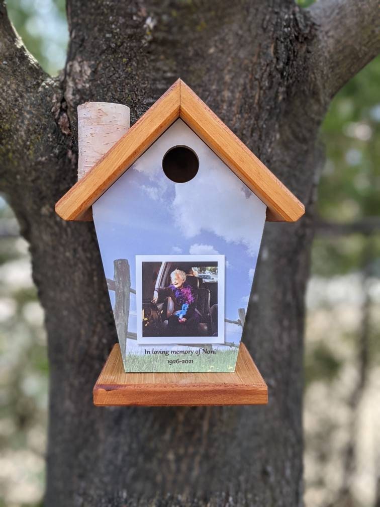 Personalized (with Poem) Birdhouse/Feeder