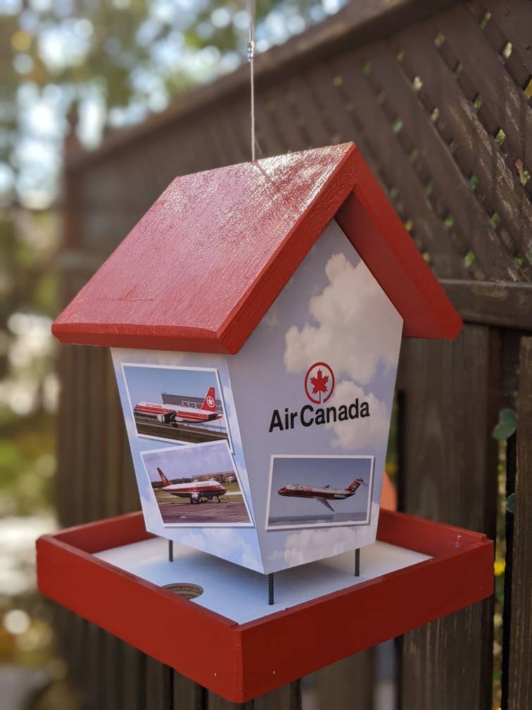 Air Canada Feeder/ Birdhouse