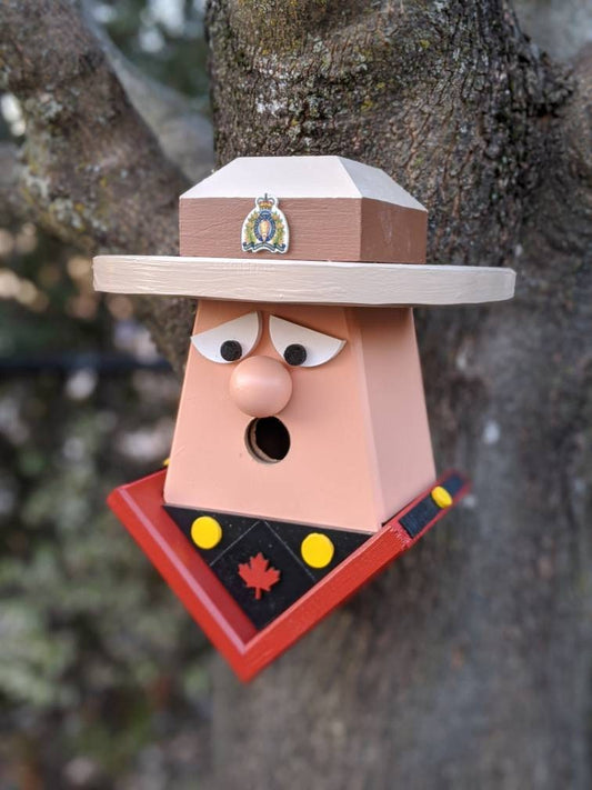 Royal Canadian Mounted Police Birdhouse