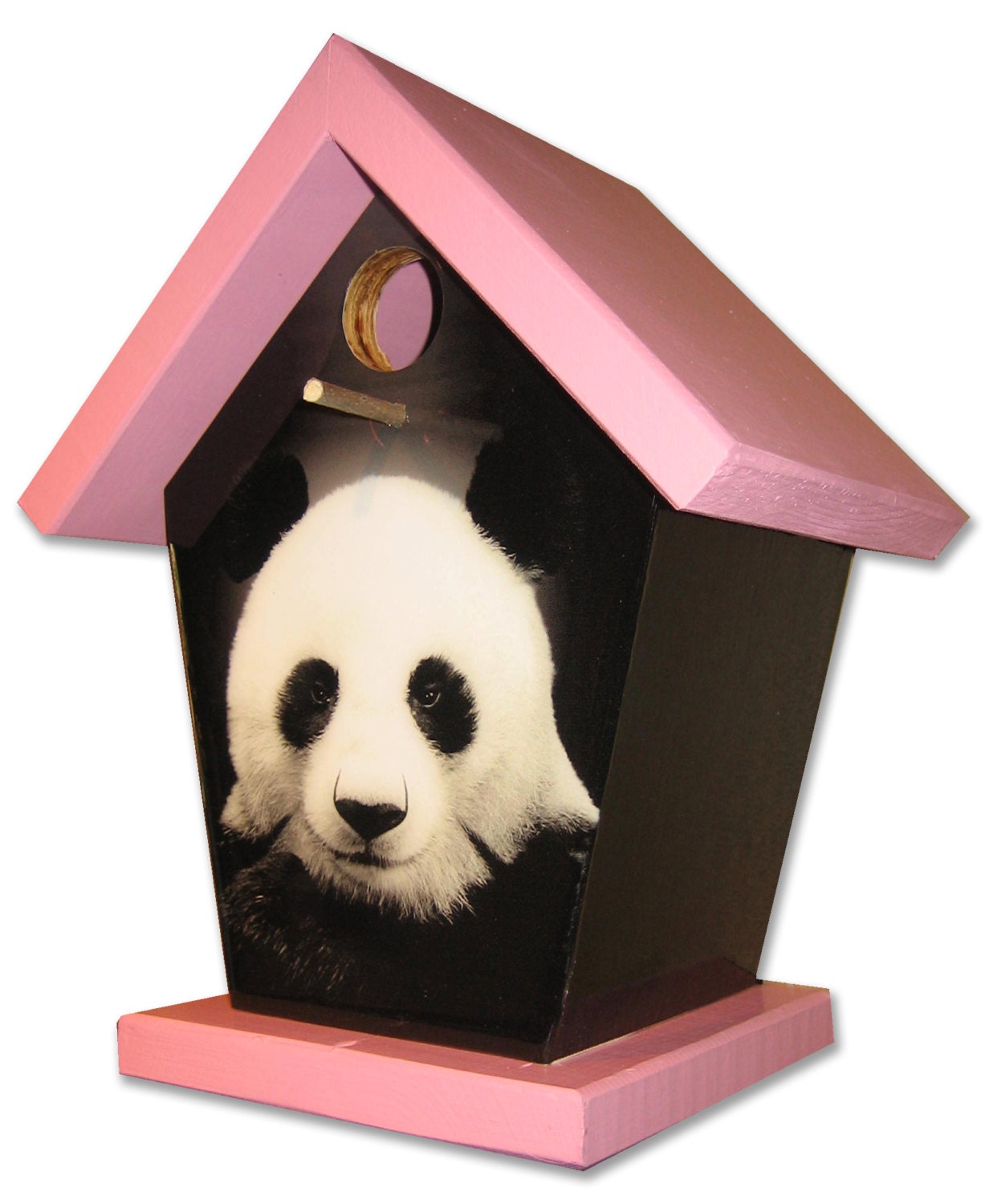 Panda Birdhouse/Feeder