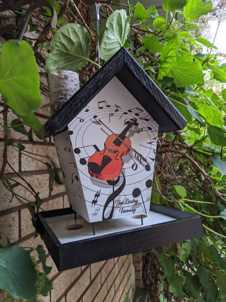 Music (Personalized) Bird Feeder/Birdhouse