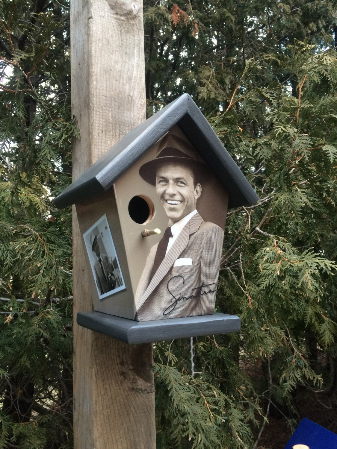 Frank Sinatra Birdhouse