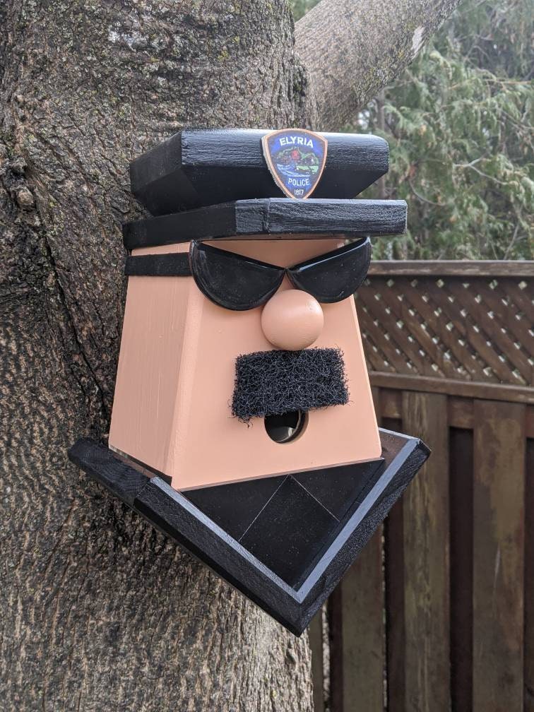 Elyria Police Officer Birdhouse