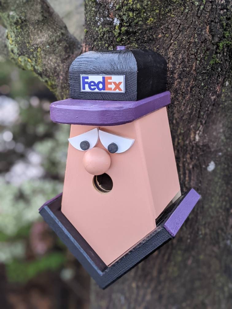 FedEx Driver Birdhouse