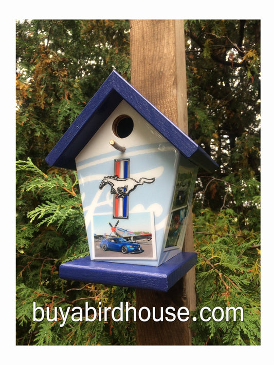 Mustang Birdhouse